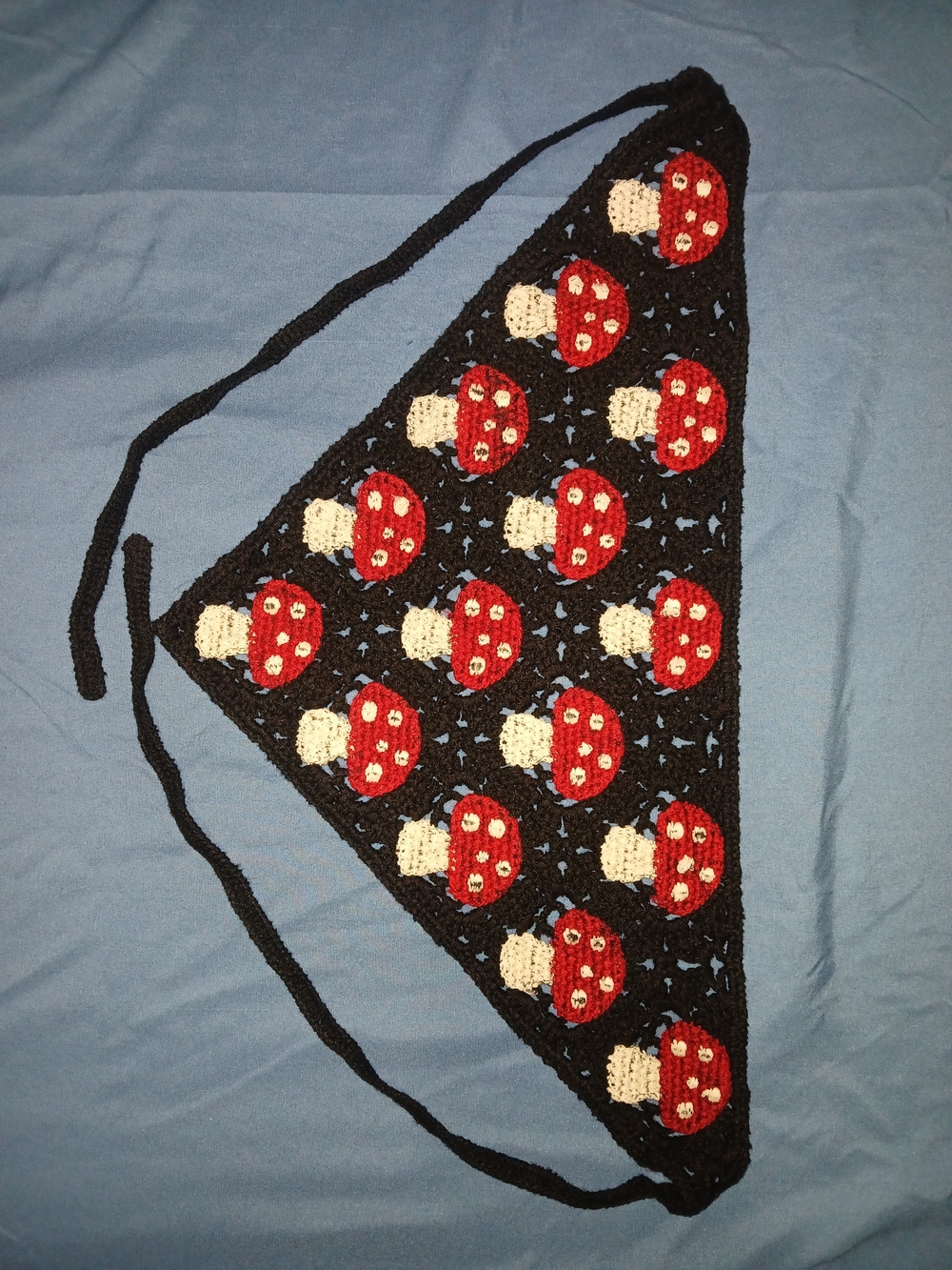Crochet Head Scarf